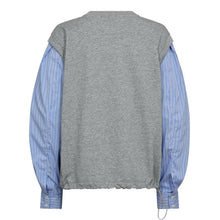 Load image into Gallery viewer, SabinaCC Mix Shirt Sweat Light Grey
