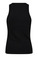 Load image into Gallery viewer, Sahara Embroidery Tank Top Black
