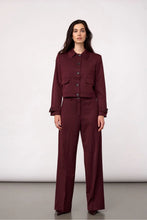 Hlaða mynd inn í gallerískoðara, TerryCC Pant Wine Red
