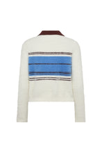 Load image into Gallery viewer, Torycc Stripe Zip Knit
