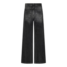 Hlaða mynd inn í gallerískoðara, VickyCC Stud Wilde Jeans Black

