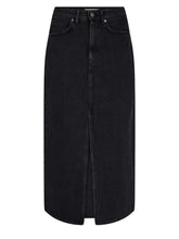 Load image into Gallery viewer, VikaCC slit denim skirt
