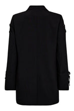 Load image into Gallery viewer, Volacc Eyelet Blazer Black
