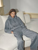 LanceCC Balloon Hoodie Grey Melange