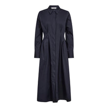 Hlaða mynd inn í gallerískoðara, SannaCC Shirt Long Dress Navy
