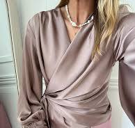 Load image into Gallery viewer, Ines Blouse Semi Rich Tan
