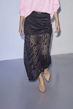 Load image into Gallery viewer, Summer Lace Skirt Black

