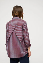 Load image into Gallery viewer, Gaia Shirt Stripe Burgundy
