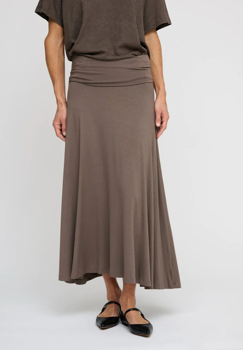 Gracious skirt - dark teupe