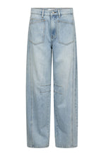 Hlaða mynd inn í gallerískoðara, Barrel Front Pocket Jeans Bleached
