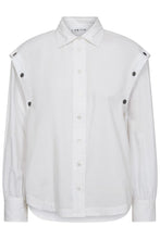 Hlaða mynd inn í gallerískoðara, Button Sleeve Shirt White
