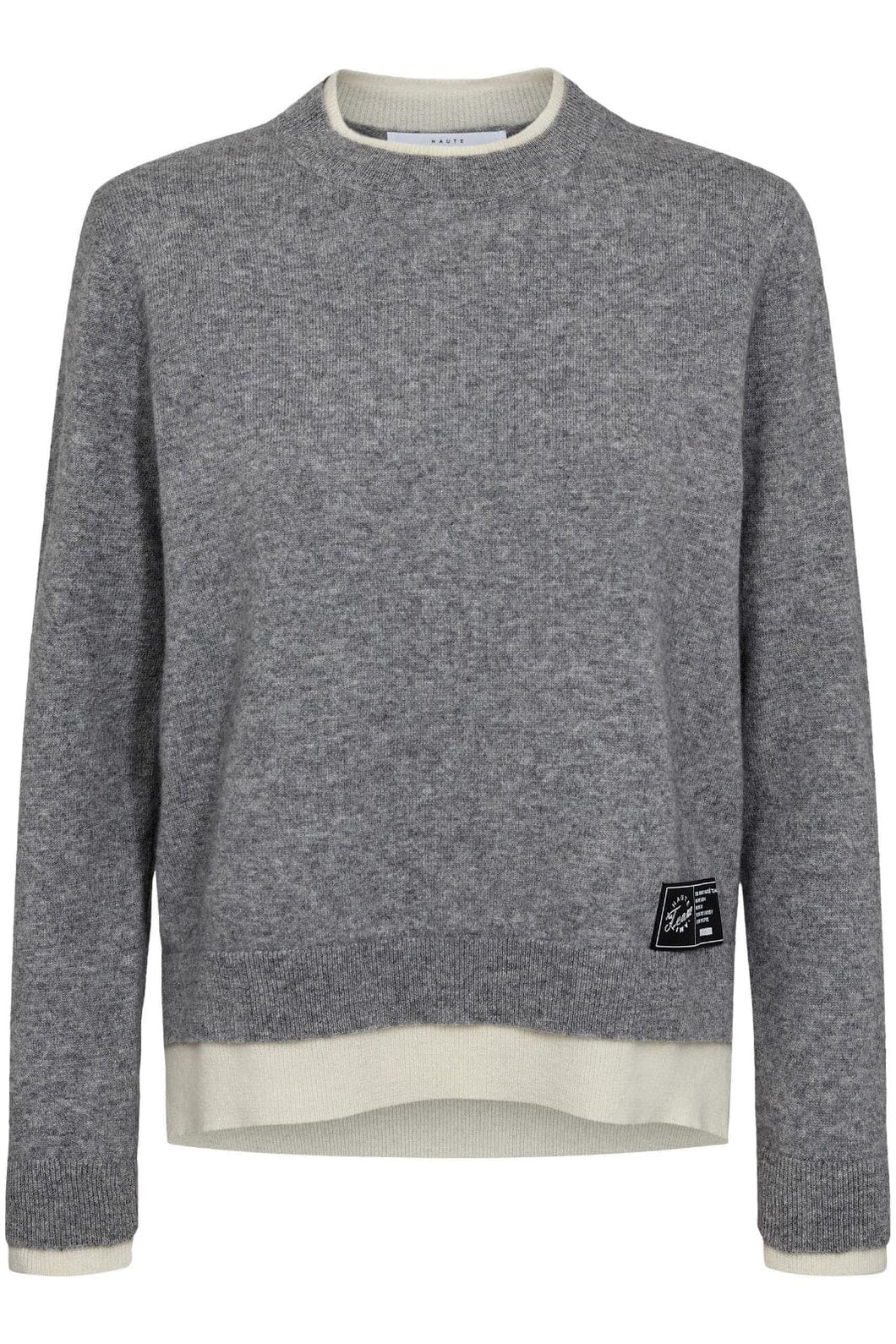 Cash Two in One Pullover Light Grey