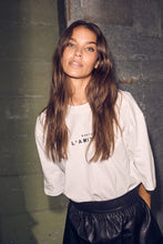 Load image into Gallery viewer, Crew Rub Print Tee White
