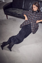 Hlaða mynd inn í gallerískoðara, Denim Harem Pant Black
