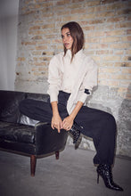 Hlaða mynd inn í gallerískoðara, Denim Harem Pant Black
