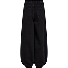 Hlaða mynd inn í gallerískoðara, Denim Harem Pant Black
