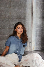 Load image into Gallery viewer, Denim NS Logo Shirt
