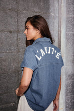 Load image into Gallery viewer, Denim NS Logo Shirt
