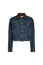 Load image into Gallery viewer, Denize Crop Denim Jacket
