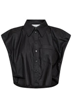 Load image into Gallery viewer, Dinnie Coated Shirt Black

