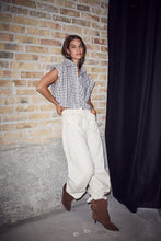 Load image into Gallery viewer, Dinnie Mini Check Shirt Off white Beige
