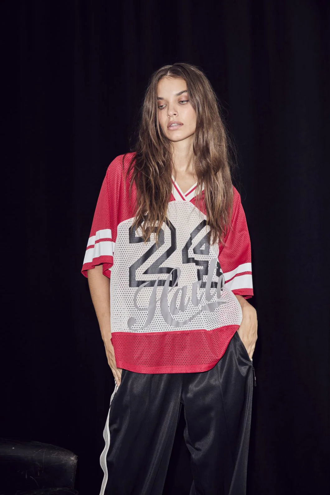 Drift Combo Number Tee Red