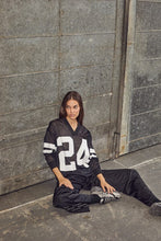 Load image into Gallery viewer, Drift Number LS Tee Black
