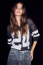 Load image into Gallery viewer, Drift Number Ls Tee Navy
