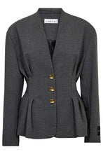 Hlaða mynd inn í gallerískoðara, Enna Waist Blazer Antracit
