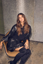 Load image into Gallery viewer, Fringe Shirt Black
