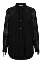 Load image into Gallery viewer, Fringe Shirt Black
