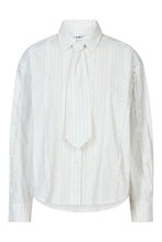 Load image into Gallery viewer, Inez Pin Friell Tie Shirt Off White
