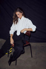 Load image into Gallery viewer, Inez Pin Friell Tie Shirt Off White
