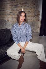 Load image into Gallery viewer, Isolde Check Shirt Blue
