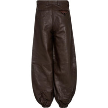 Hlaða mynd inn í gallerískoðara, Jasmin Leather Harems Leather Pant Mocca
