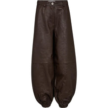 Hlaða mynd inn í gallerískoðara, Jasmin Leather Harems Leather Pant Mocca
