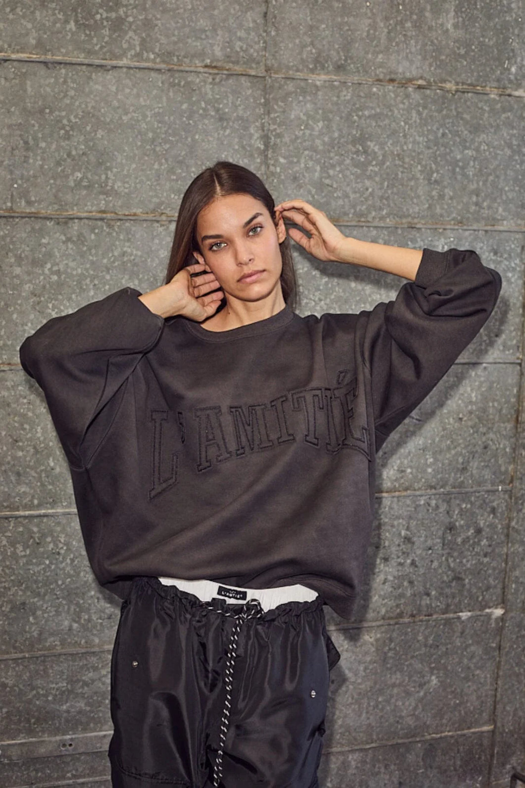 Lamite Application Sweat Dark Grey