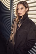 Load image into Gallery viewer, Lida Tailor Wool Coat Mocca
