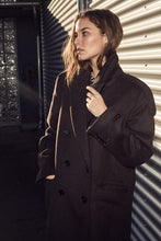 Load image into Gallery viewer, Lida Tailor Wool Coat Mocca
