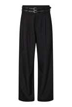 Hlaða mynd inn í gallerískoðara, Michelle Belt Pant Black
