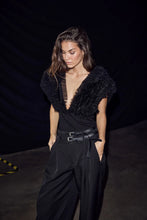 Hlaða mynd inn í gallerískoðara, Michelle Belt Pant Black

