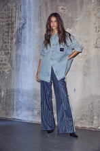 Load image into Gallery viewer, Miley Denim Shirt Bleached Denim

