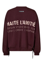 Load image into Gallery viewer, New Studio Tie Sweat Wine
