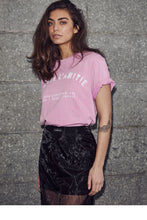 Load image into Gallery viewer, Noma Acid Curve Studio Tee Pink Acid
