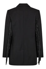 Hlaða mynd inn í gallerískoðara, Premiere Fringe Blazer Black
