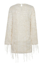 Hlaða mynd inn í gallerískoðara, Sequin Frige Midi Dress Pearl
