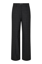 Load image into Gallery viewer, Smokey Check Plain Pant Antracit
