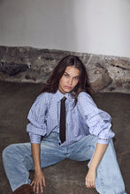 Load image into Gallery viewer, Sophie Check Shirt Pale Blue
