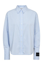 Load image into Gallery viewer, Sophie Classy Stripe Shirt Pale Blue
