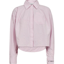 Hlaða mynd inn í gallerískoðara, Sophie Rose Stripe Shirt Iced Rose
